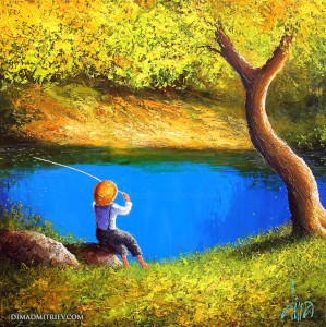 A Mild Summer Day - click for label - double click for detail